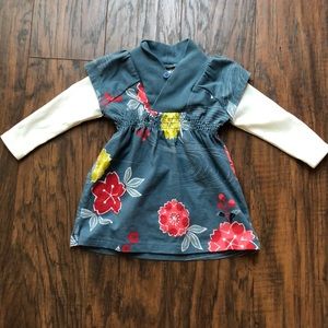 Floral baby girl dress